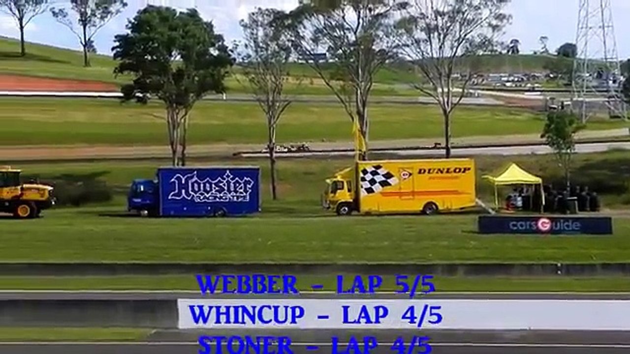 Webber (F1) Stoner (MotoGP) Whincup (V8) Top Gear Festival Sydney