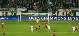 Naldo Goal - Wolfsburg 1 - 1 Manchester United - 08/12.2015