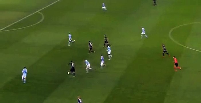 Julian Korb Goal - Manchester City 1 - 1 B. Monchengladbach - 08/12/2015