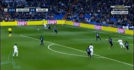 Karim Benzema Incredible Goal - Real Madrid 1-0 Malmoe FF 2015 UCL HD_