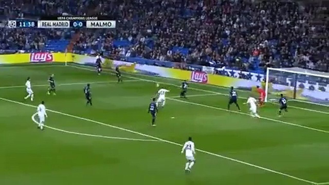 1-0 Benzema - Real Madrid vs Malmo FF - Champions League 08.12.2015