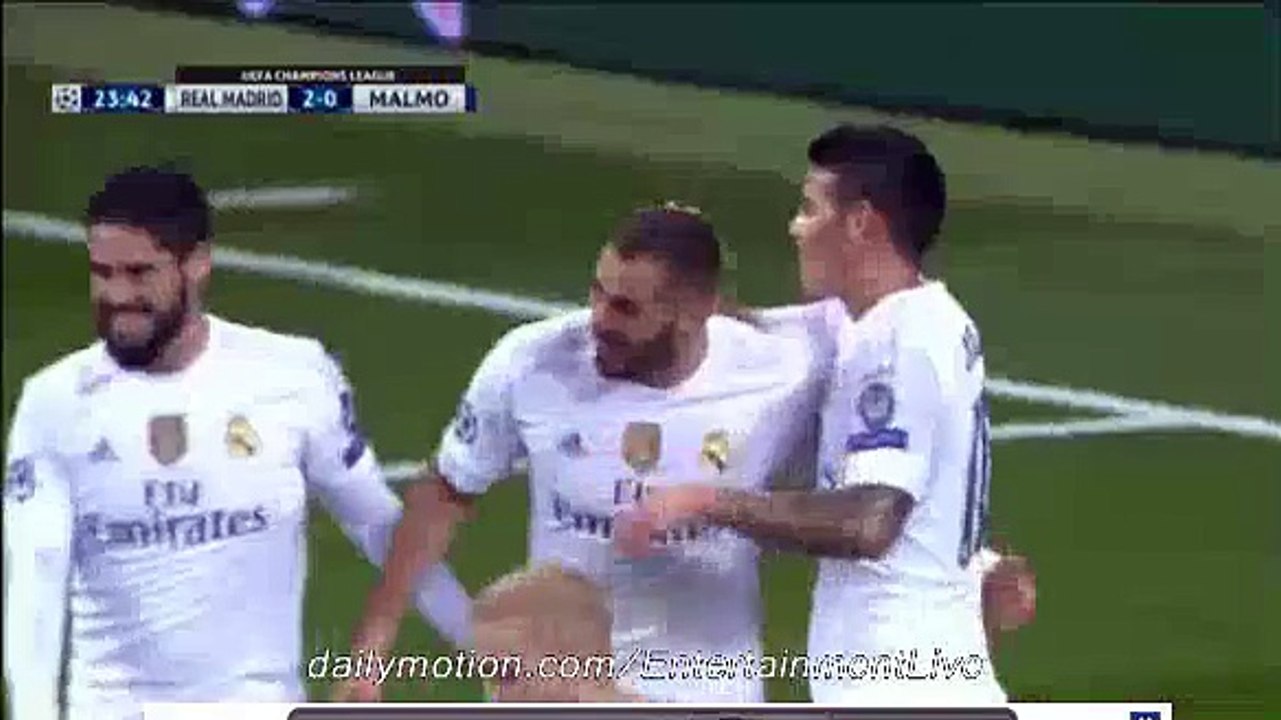 Karim Benzema Fantastic SeCOND Real MAdrid 2-0 Malmo