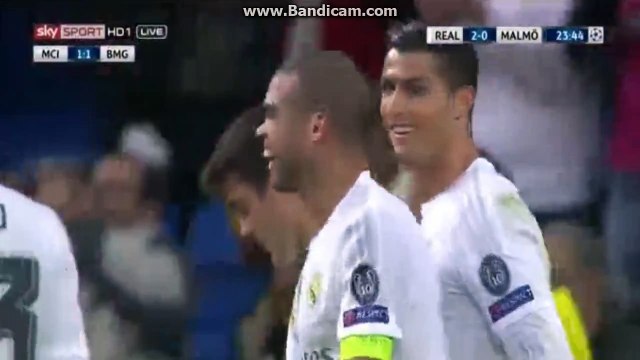 Karim Benzema Second Goal 2-0 Real Madrid vs Malmo FF (Champions League) 08.12.2015