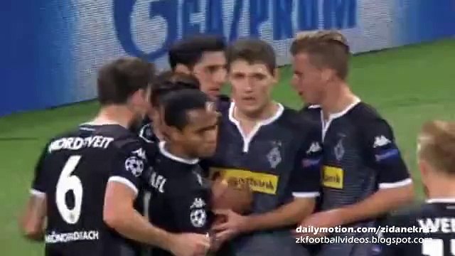 1-1 Julian Korb Fantastic Counter Attack Goal - Manchester City v. Mönchengladbach Champions League 08.12.2015 HD