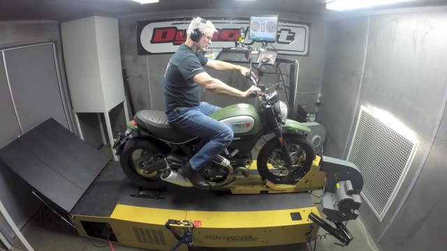 2016 Ducati Scrambler Urban Enduro DYNO VIDEO