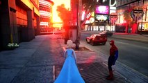 Amazing Spider-man Marvel & Elsa Frozen The Snow Queen & Lightning McQueen Disney Cars HD 1080p