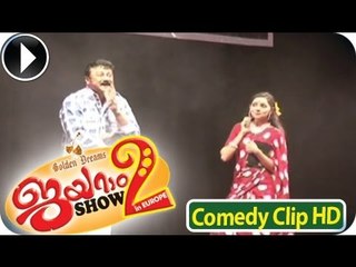 Malayalam Comedy Stage Show | Jayaram & Samvrutha Sunil - Comedy Skit