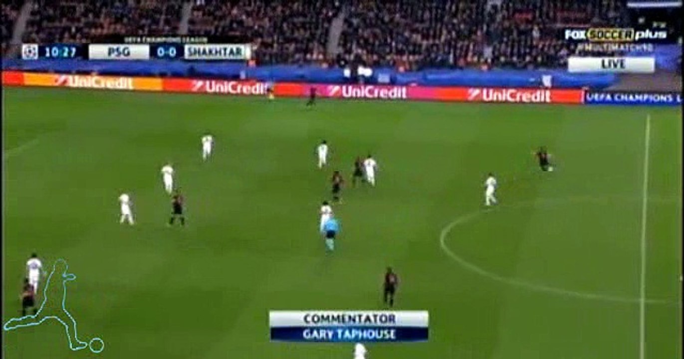 Zlatan Ibrahimovic SUPER GOAL PSG 1-0 SHAKHTAR 8-12-2015