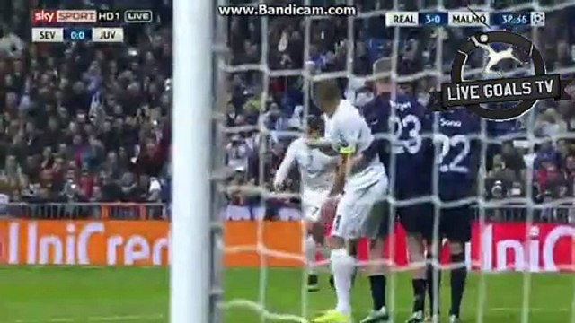 Cristiano Ronaldo Incredible Free Kick Goal - Real Madrid vs Malmoe - Champions League - 08.12.2015