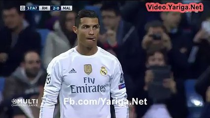 Real Madrid 3 - 0 Malmo FF Cristiano Ronaldo 8/12/2015