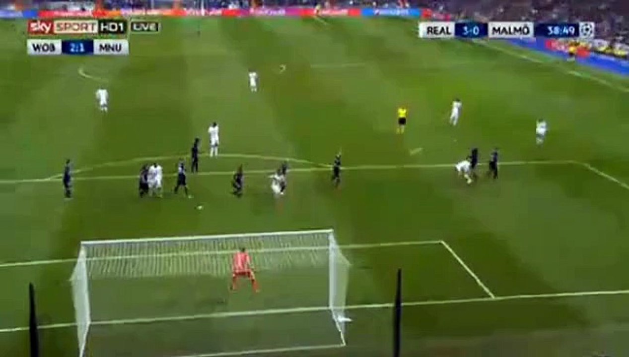 Cristiano Ronaldo Goal Real Madrid 3-0 Malmo FF 08.12.2015 HD