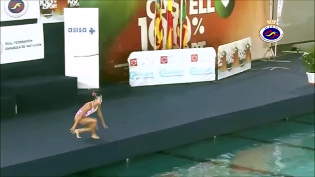 Cristina Garau synchronized swimmer