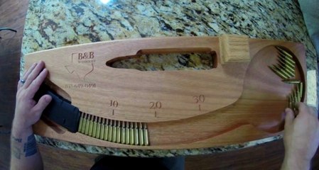 Man Invents Device To Reload His Assault Rifle Magazines