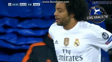 Marcelo Get In - Real Madrid vs Malmo FF - Champions League - 08.12.2015