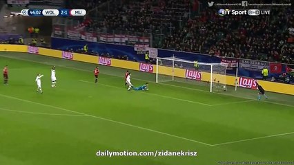 2-2 Lingaard Offside Goal HD - Wolfsburg vs. Manchester United 08.12.2015 HD
