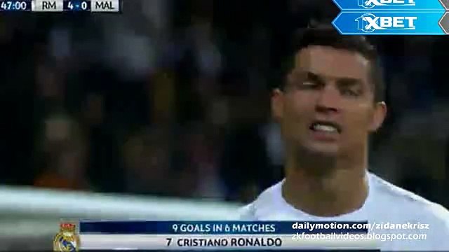 4-0 Cristiano Ronaldo Second Goal - Real Madrid v. Malmö Champions League 08.12.2015 HD