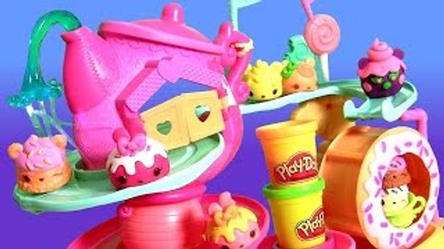 Num Noms Go-Go Cafe Playground Playset Play Doh Mystery Surprise Boxes NumNoms Spinning Do