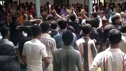fight in emea college,kondotty