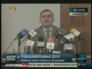 Tarek William Saab aseguró que para remover poderes la AN debe pedir autorización al TSJ