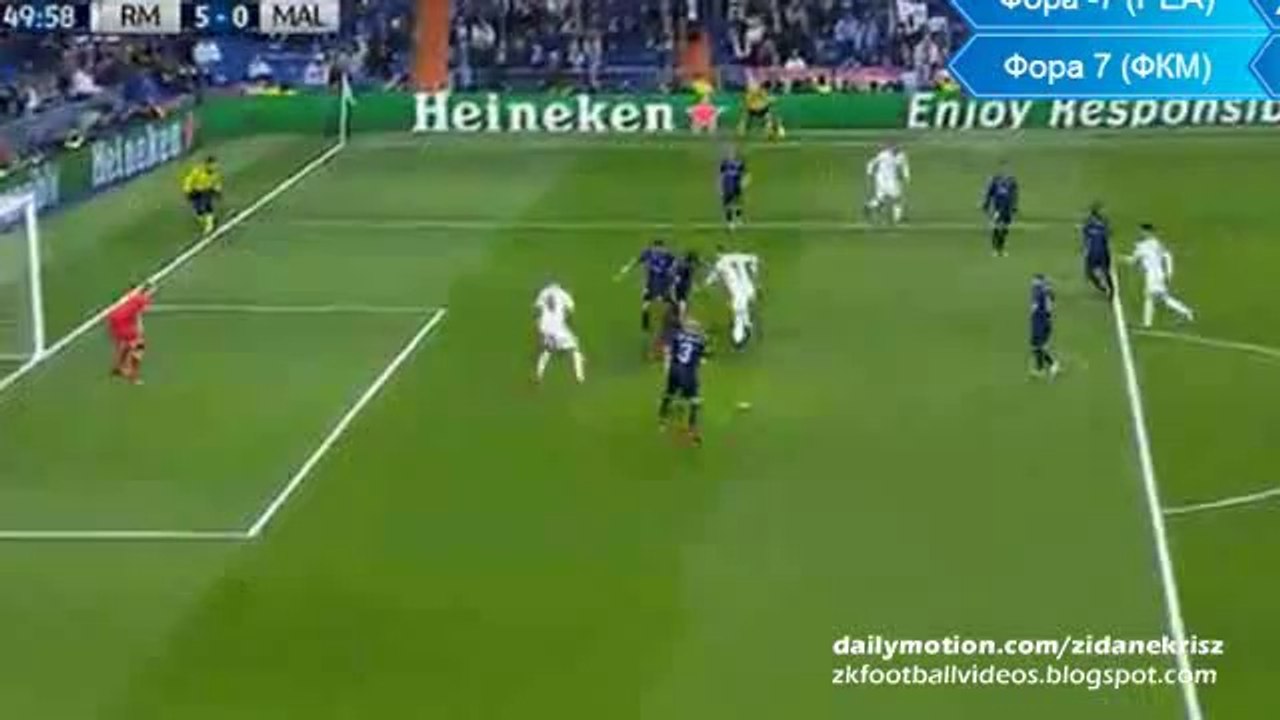 Cristiano Ronaldo 5-0 Hattrick Goal - Real Madrid v. Malmö Champions League 08.12.2015 HD