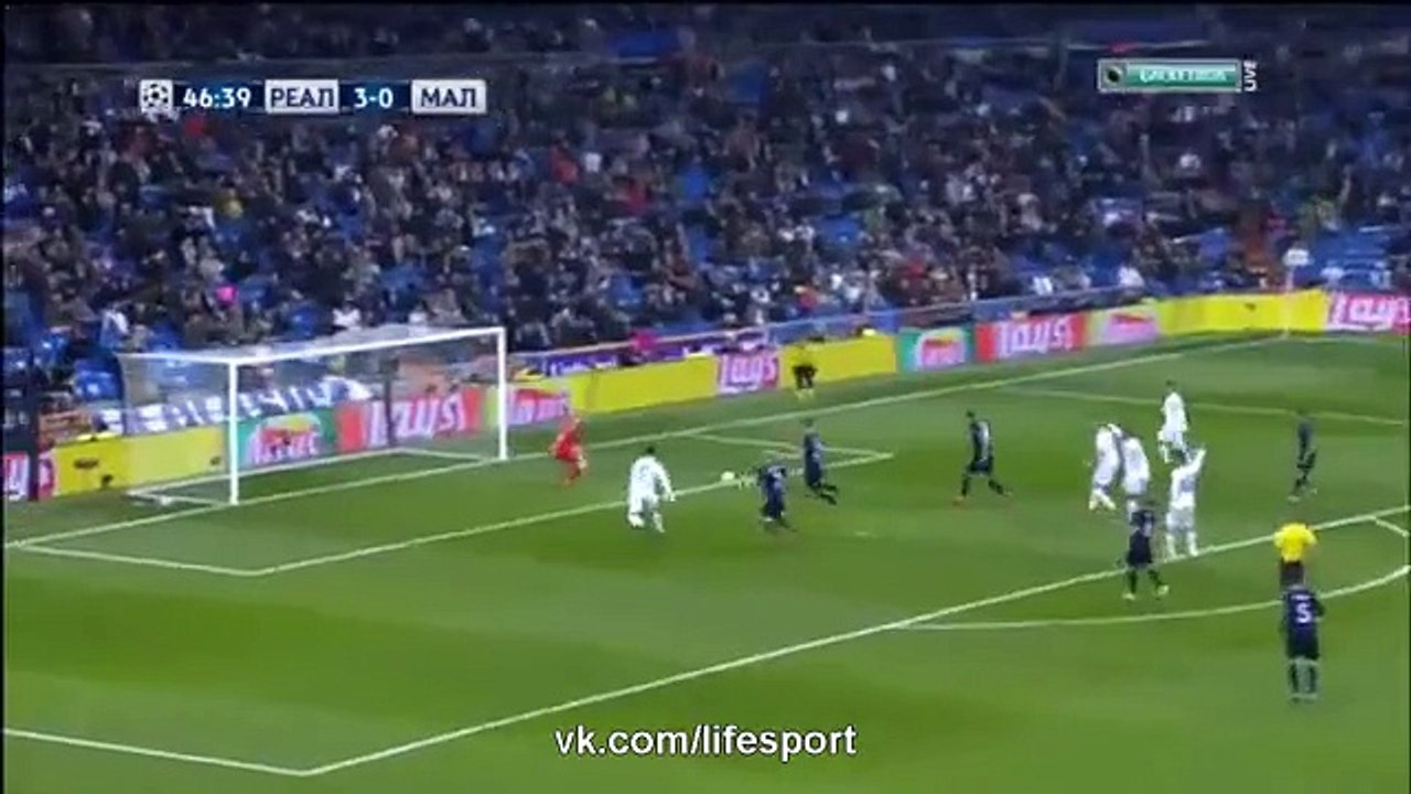 4-0 Cristiano Ronaldo Goal - Real Madrid vs Malmo FF - 08.12.2015 HD