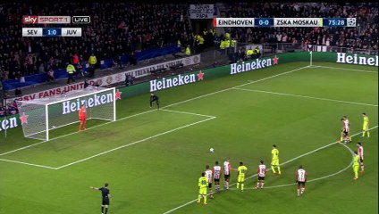 Descargar video: Alan Dzagoev Goal - PSV 0-1 CSKA Moscow - 08-12-2015 HD