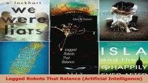 Download  Legged Robots That Balance Artificial Intelligence PDF Free