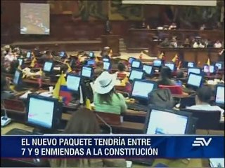 Asambleístas alistan nuevo paquete de enmiendas