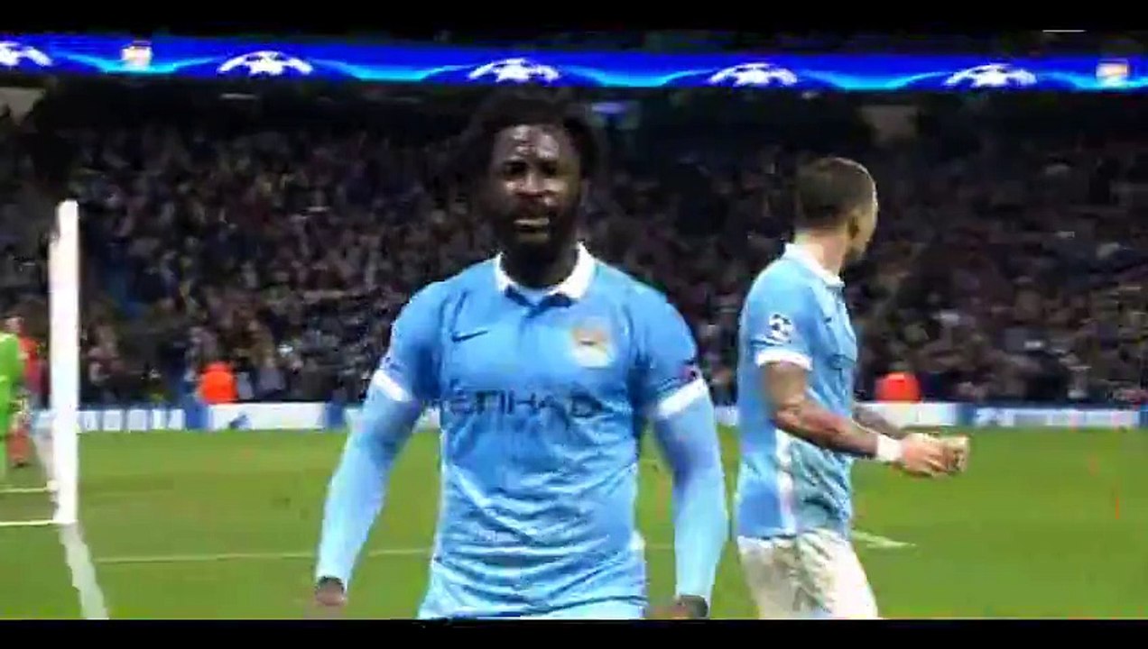 Wilfried Bony Goal - Manchester City 4-2 B. Monchengladbach - 08-12-2015 HD_