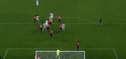 Naldo Goal - Wolfsburg 3 - 2 Manchester United - 08/12/2015