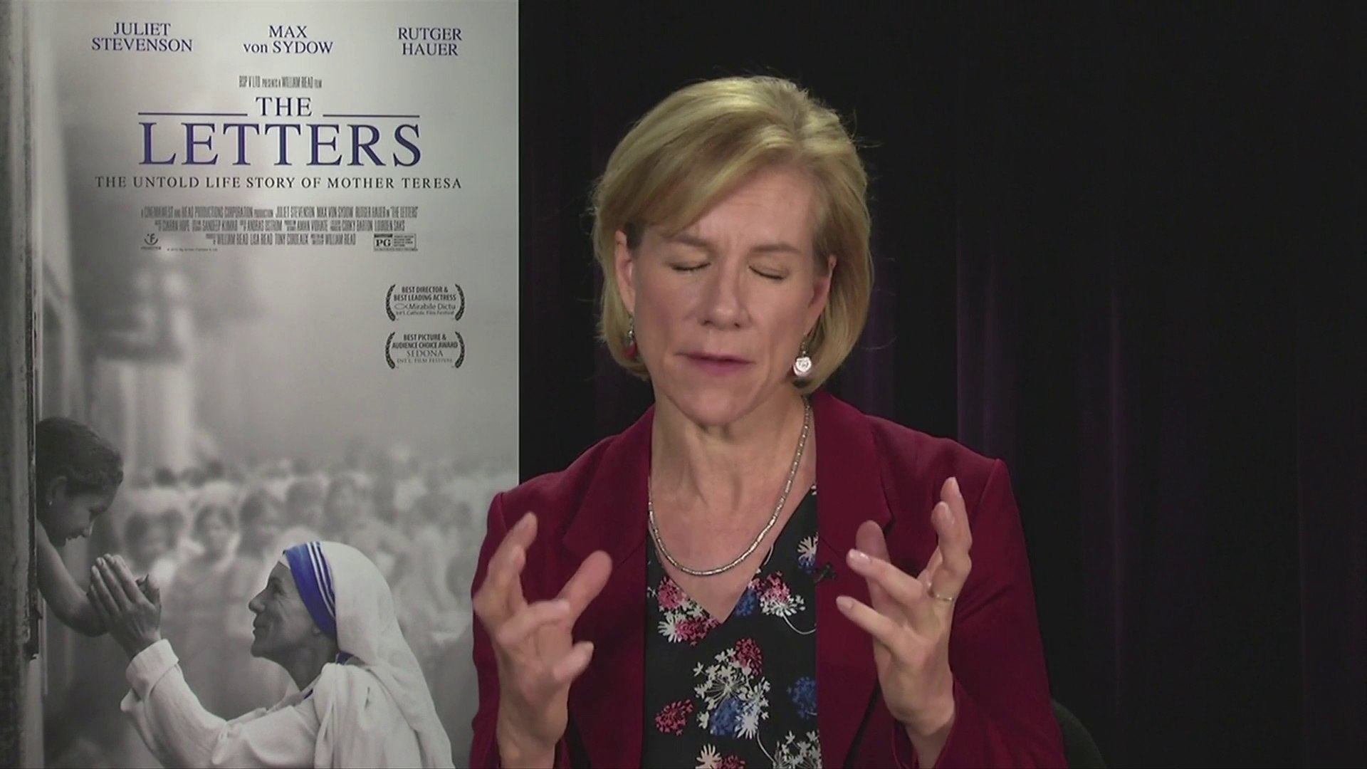 Ir Interview Juliet Stevenson For The Letters Freestyle Video Dailymotion