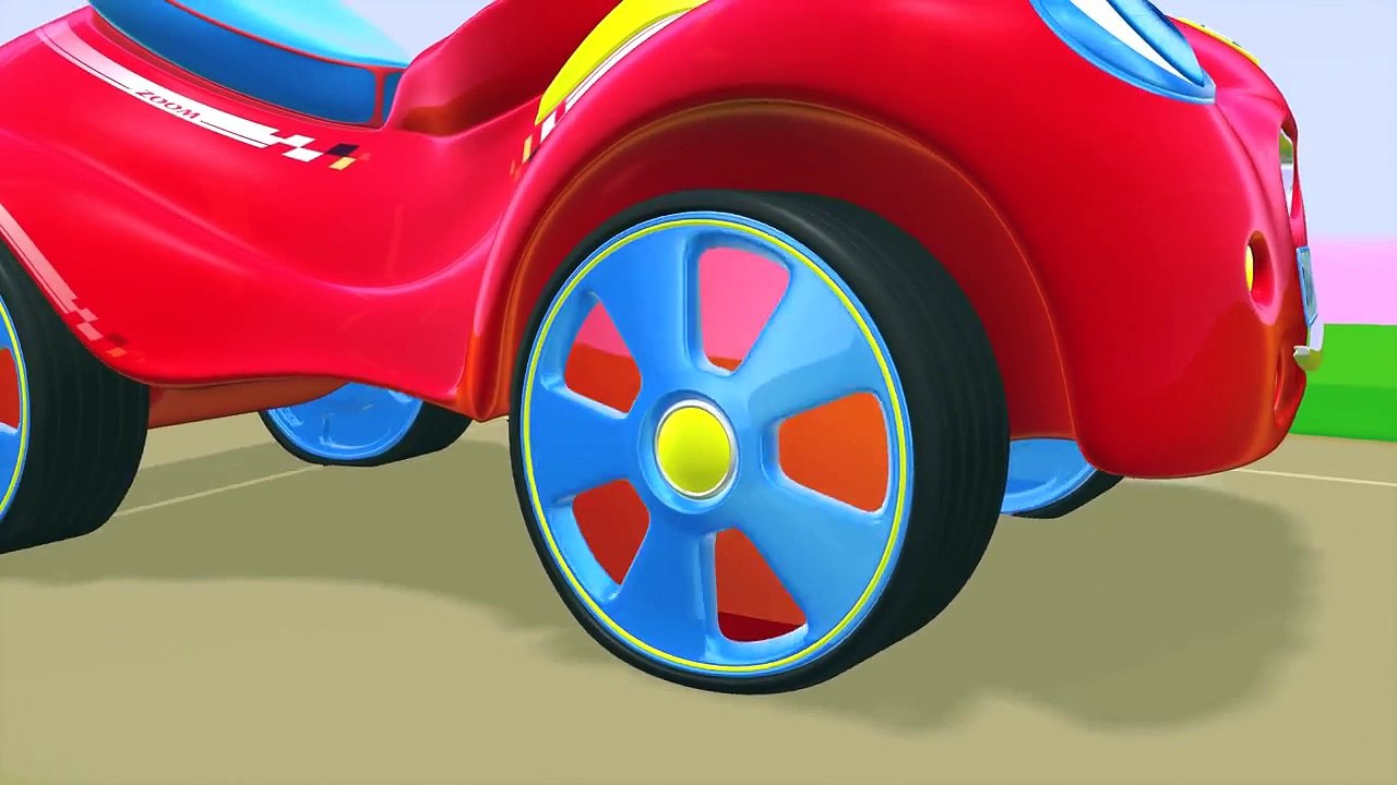 3D мультик для малышей. Машинка и Экскаватор собирают Пазл: фигуры для детей. Мультики Зим