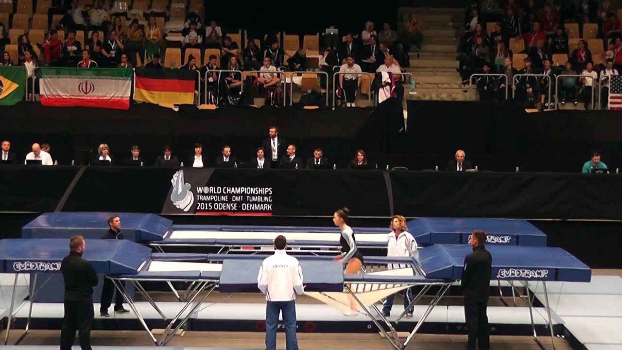 Trampoline WAG 2015 - Marine Mvt imposé