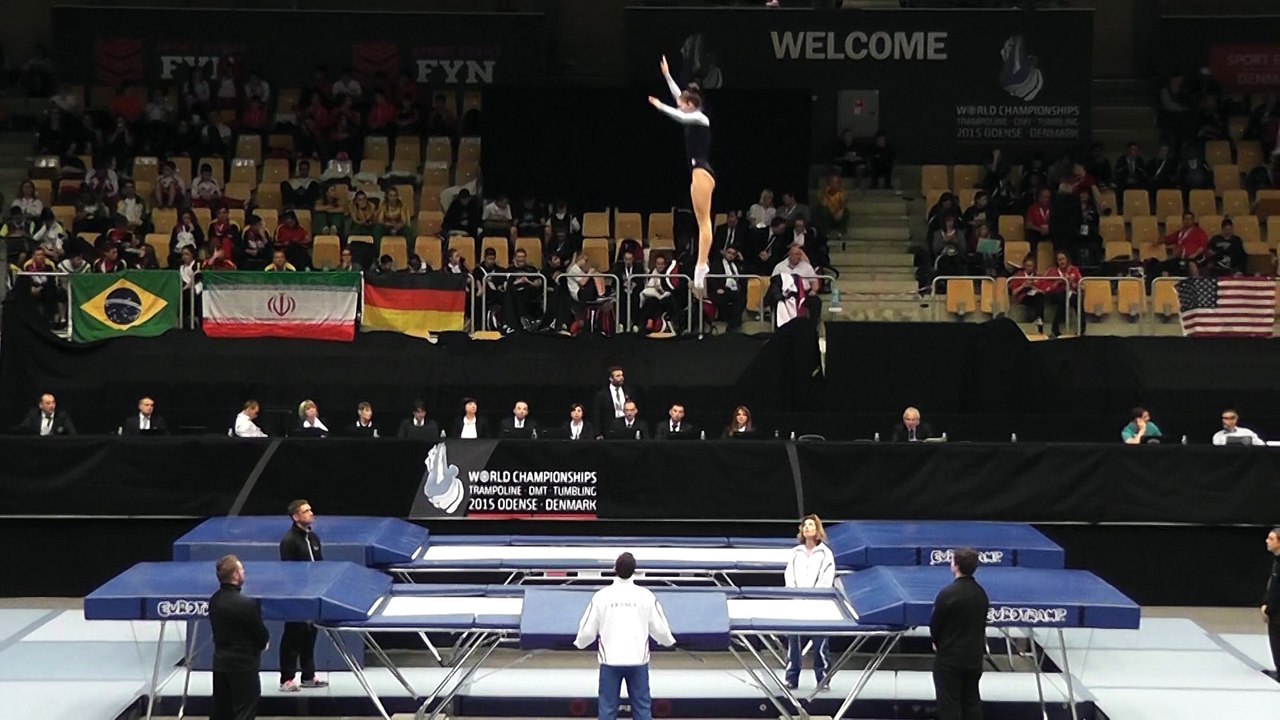 Trampoline WAG 2015 - Marine Mvt libre