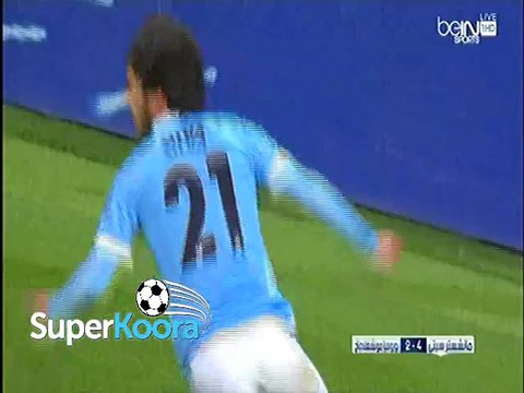 اهداف مباراة ( مانشستر سيتي 4-2 بروسيا مونشنجلادباخ ) دوري ابطال اوروبا