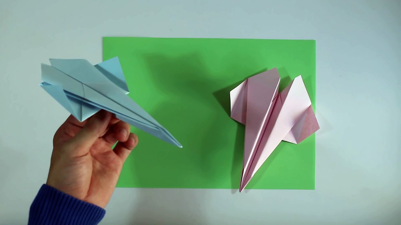 Como hacer el avion de papel que mas tiempo planea