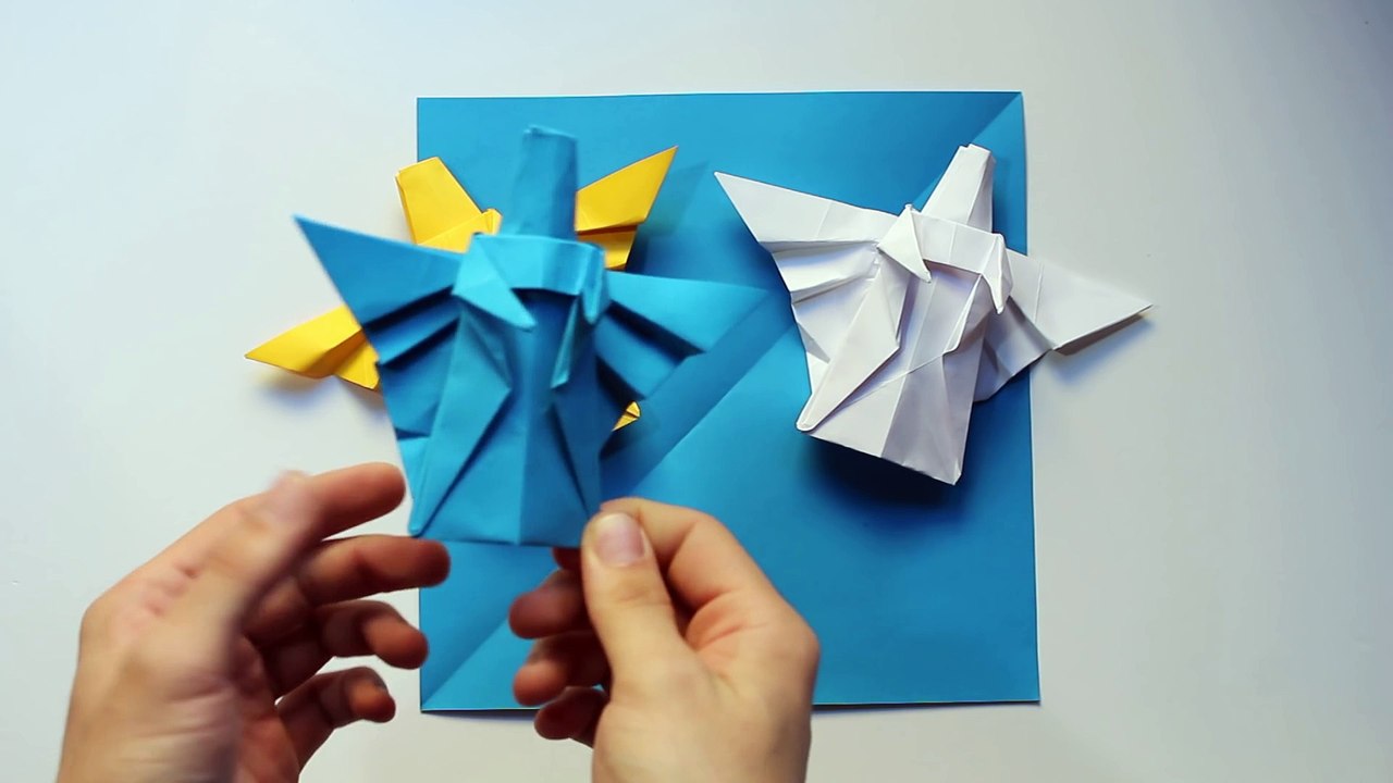 Como hacer un angel de papel navideño Origami