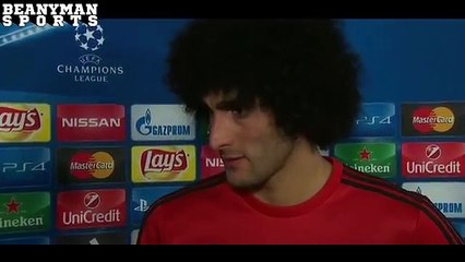 Marouane Fellaini Post Match Interview - Wolfsburg 3-2 Manchester United