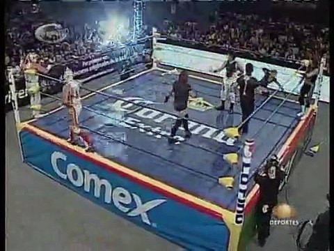 01 Billy Boy, Jennifer Blake & Tigre Cota vs. Laredo Kid, Mari Apache & Super Fly