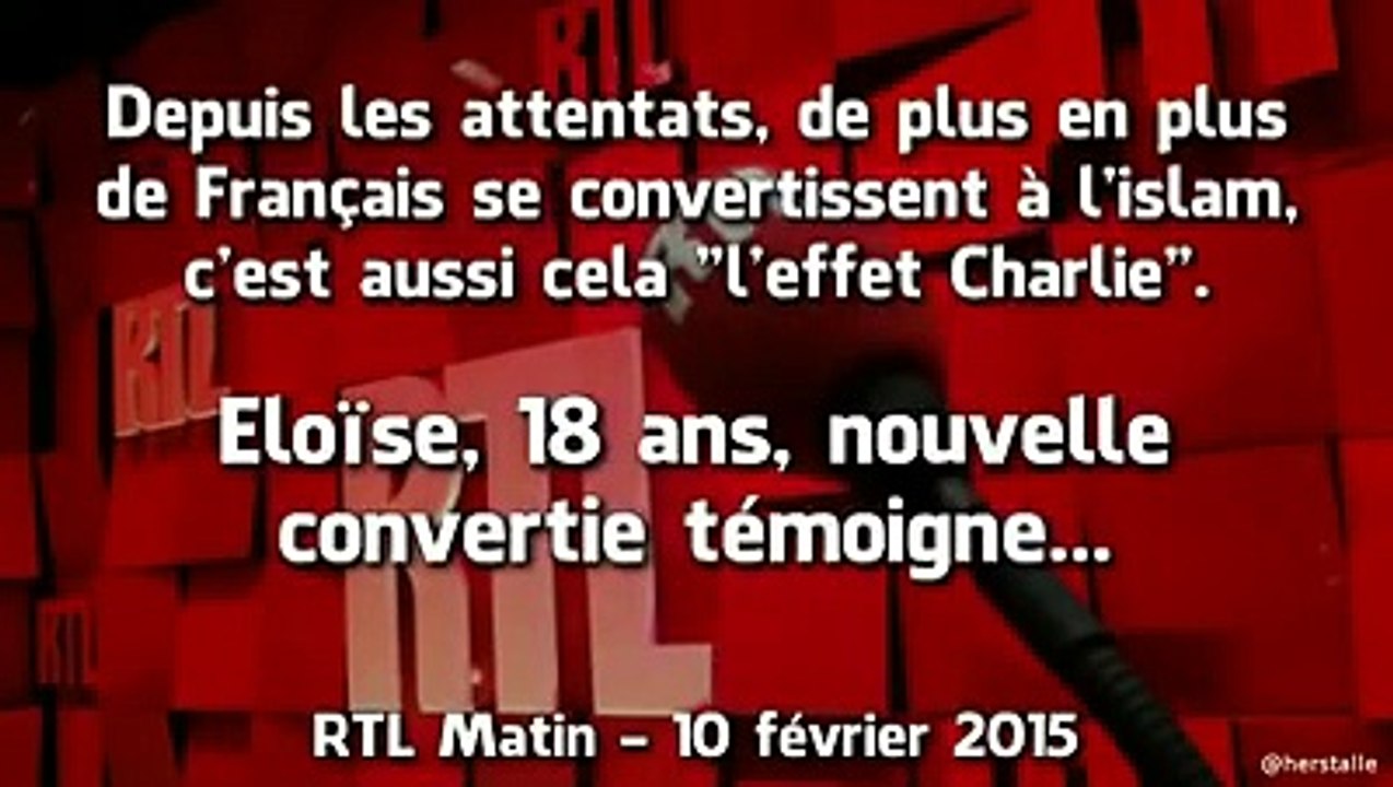 RTL- En France, de plus en plus de convertis à l'islam depuis les attentats a Paris