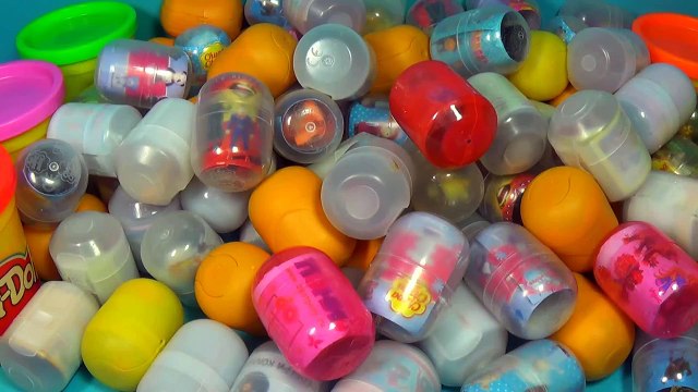 100 surprise eggs!!! Disney CARS MARVEL Spider Man SpongeBob MONSTER HIGH My little PONY PRINCESS