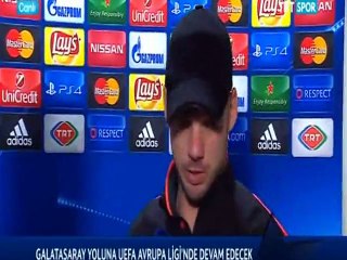 Galatasaray-Astana 1-1 | Maç sonu Wesley Sneijder'in açıklamaları "Mutlu olmalıyız"