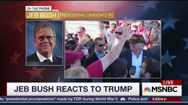 Jeb Bush Says He Will 'Absolutely' Support GOP Nominee No Matter What