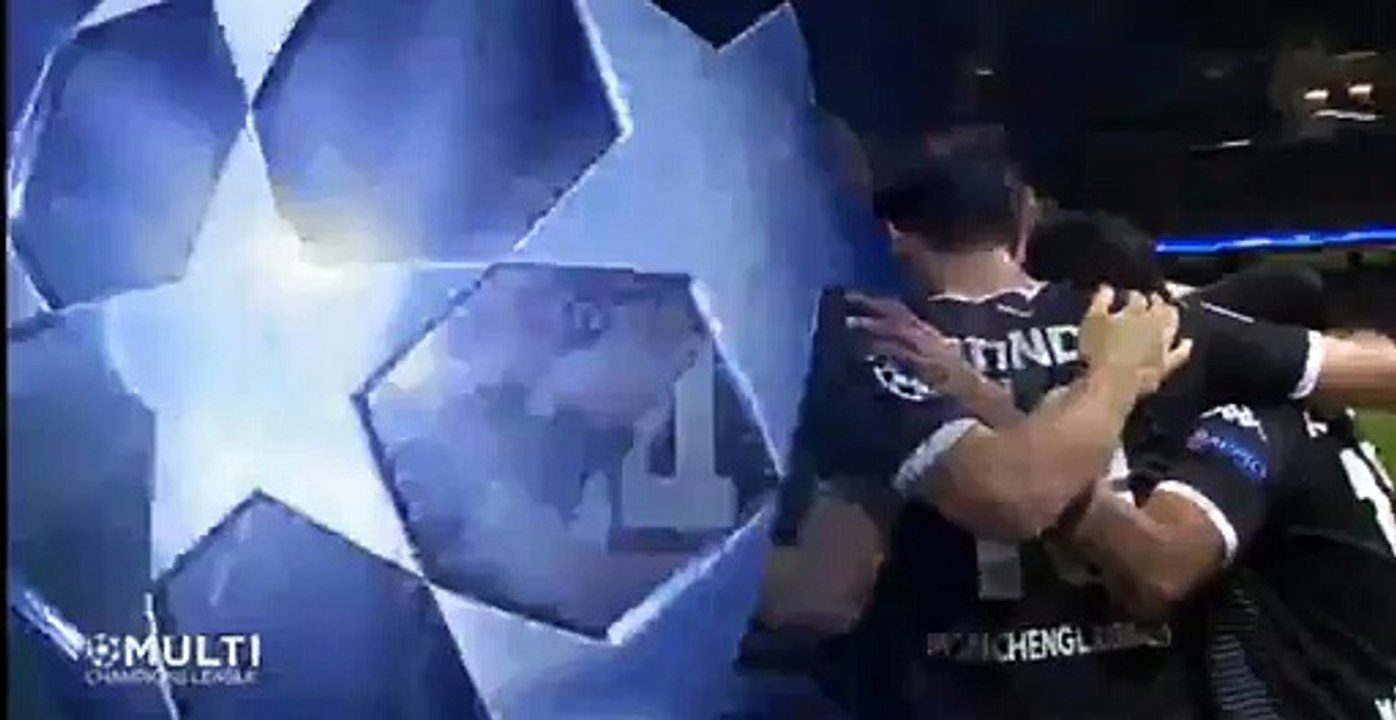 Goal Raffael - Manchester City vs Borussia Moenchengladbach (08.12.2015)