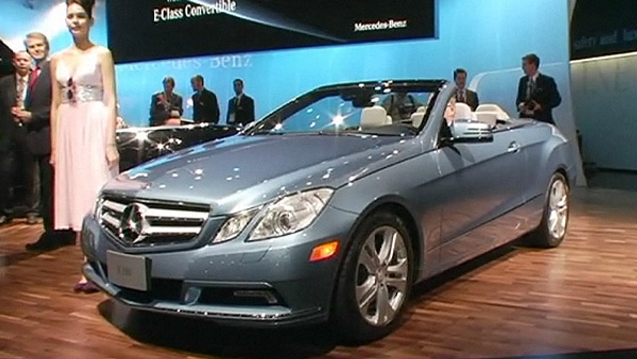 Mercedes-Benz Cabrio-Premiere in Detroit