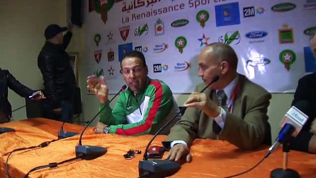 الندوة الصحفية لمدربي بركان ووجدة