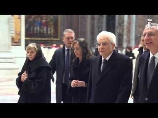 Download Video: Roma - Vaticano: incontro tra il Presidente Mattarella e Papa Francesco (08.12.15)