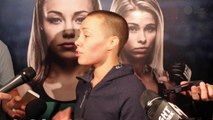 Rose Namajunas talks haircuts and Paige VanZant ahead of UFC Fight Night 80