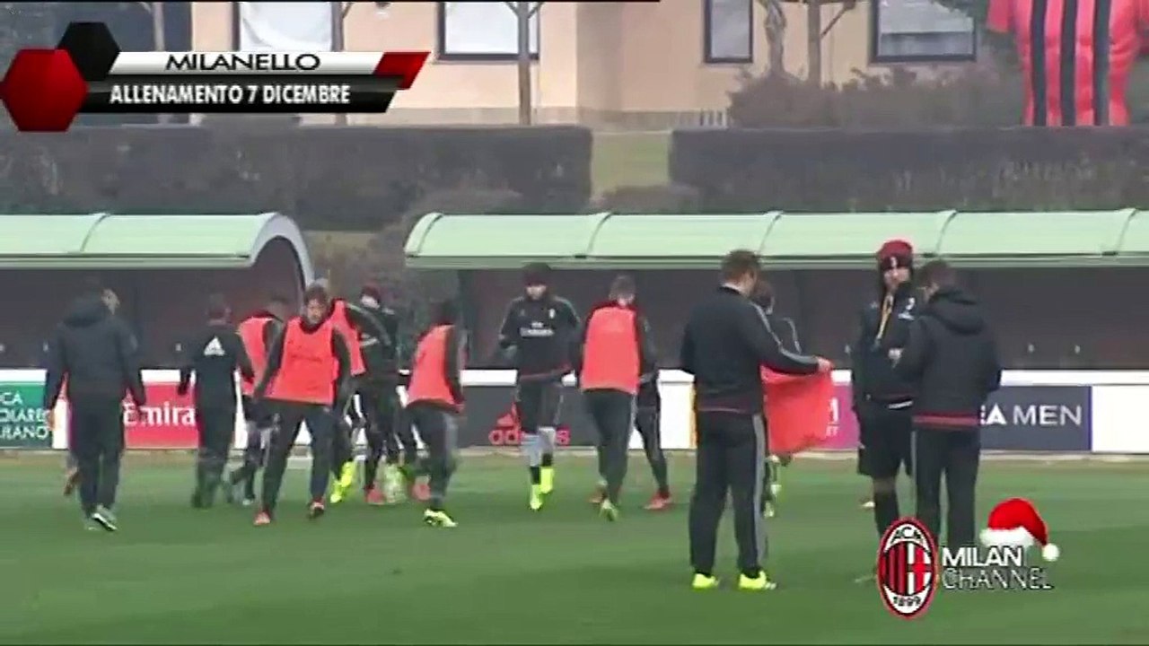 Allenamento 07.12.15
