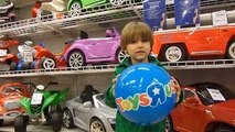 ToysRus Shopping before Christmas and Glowing in the Dark Play-Doh